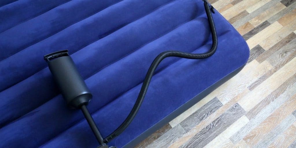 self inflating air mattress repair