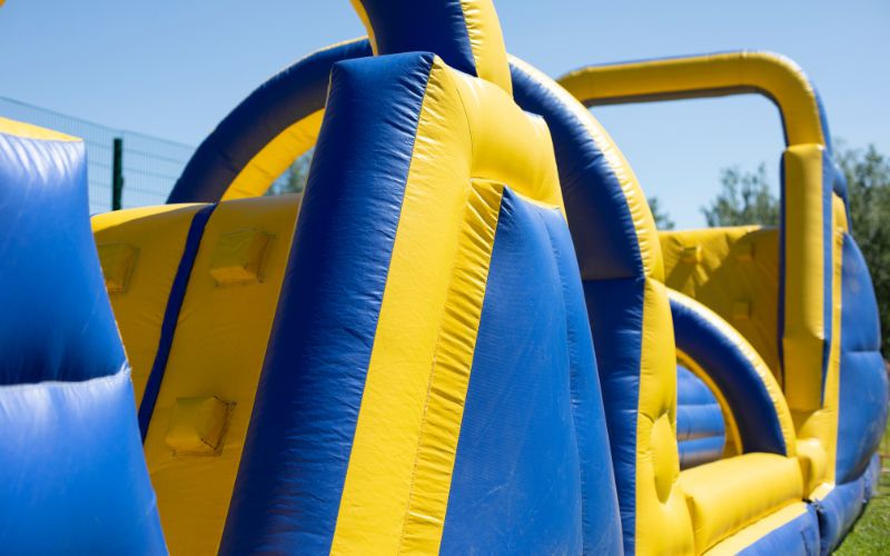 inflatable obstacle course