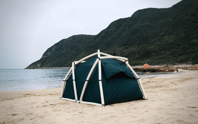 inflatable tent