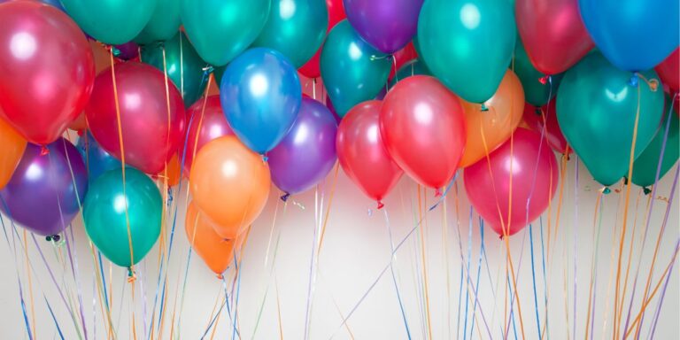 colorful party balloons